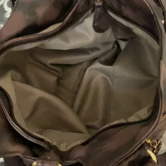 Angel Barcelo Roomy Large Coffee Brown Fashion Hobo Shoulder Handbag NWOT - Picture 7 of 14